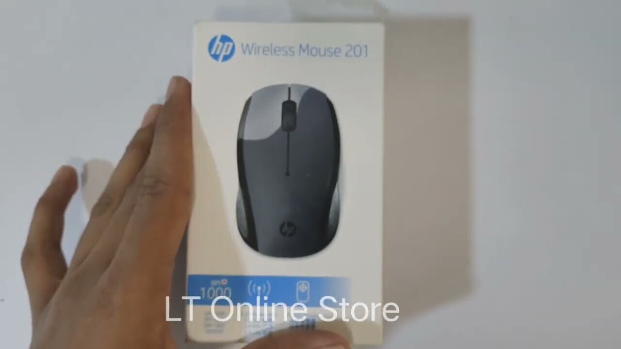 HP 201 Wireless Mouse, Black, 3XA55AA HP 201 Wireless Mouse, Black, 3XA55AA