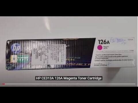 HP CE313A 126A Magenta Toner Cartridge