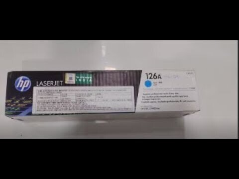 HP CE311A 126A Cyan Toner Cartridge