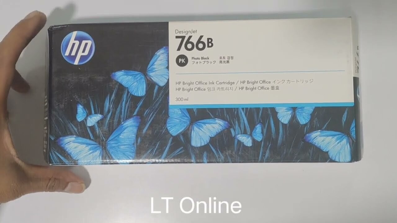 HP DesignJet 766 / 766B Ink Cartridge, Photo Black, 300ml HP DesignJet 766 / 766B Ink Cartridge, Photo Black, 300ml