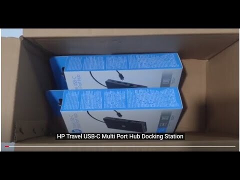 HP Travel USB-C Multi Port Hub Docking Station HP Travel USB-C Multi Port Hub Docking Station