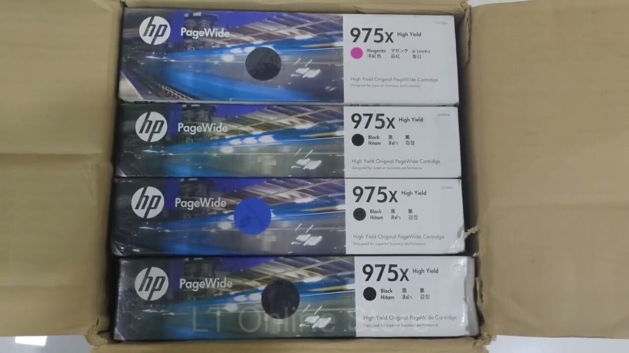HP PageWide 975X Black Ink Cartridge HP PageWide 975X Black Ink Cartridge