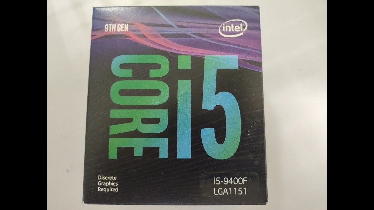 Intel Core i5-9400F Desktop Processor