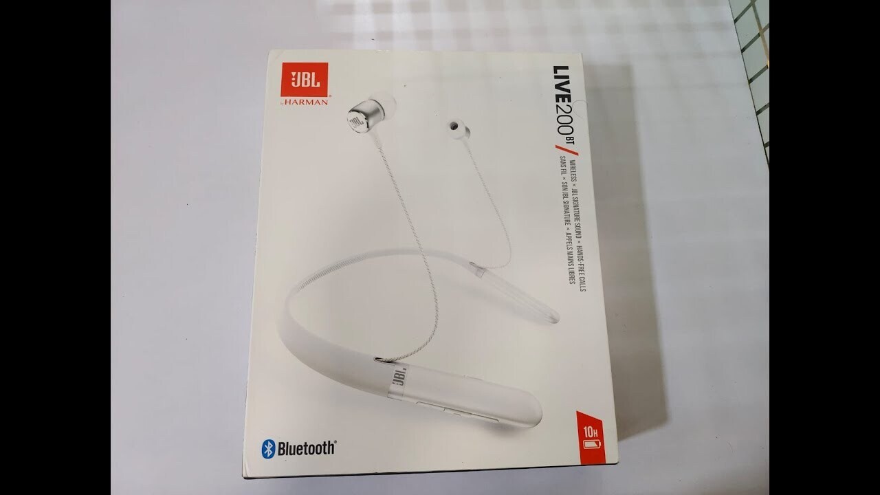 JBL LIVE200BT Bluetooth Earphones White Rs.4240