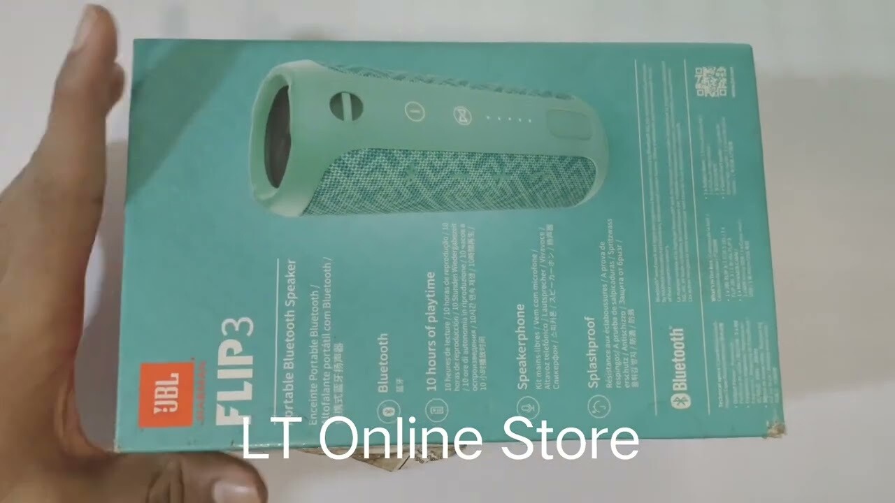 JBL Flip 3 Waterproof Bluetooth Speaker, Mosaic JBL Flip 3 Waterproof Bluetooth Speaker, Mosaic