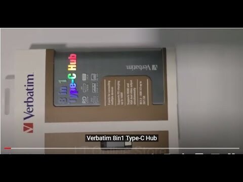 Verbatim 8in1 Type-C Hub
