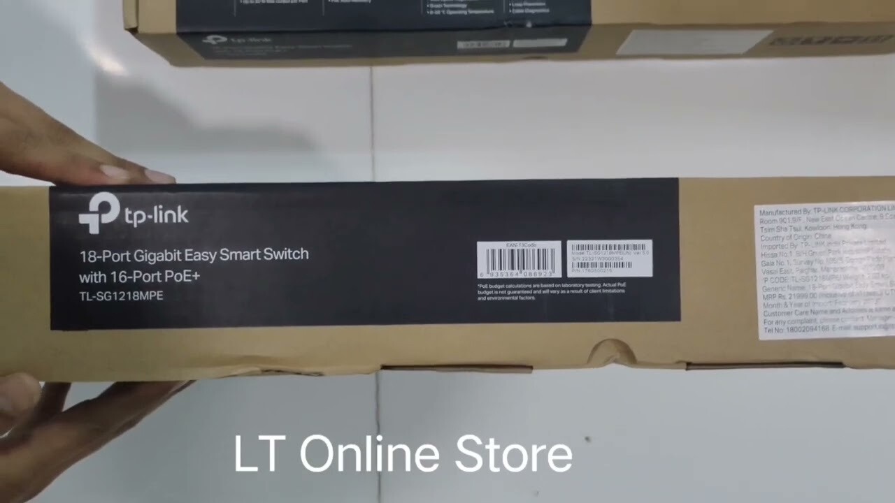 Tp-link SG1218MPE  18-Port Gigabit Easy Smart Switch