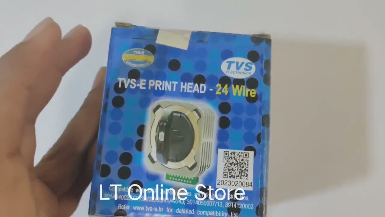 TVS MSP 355/455 Dotmatrix 24W T15 Printhead TVS MSP 355/455 Dotmatrix 24W T15 Printhead