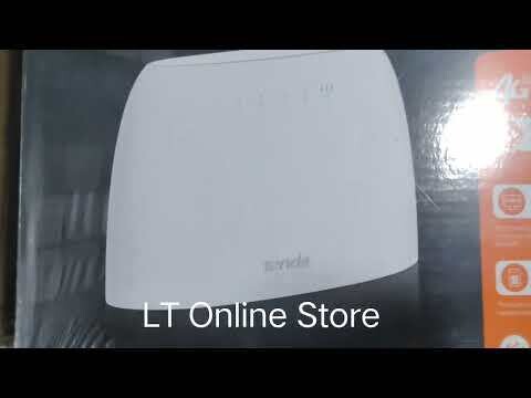 Tenda 4G03 N300 Wi-Fi 4G LTE Router