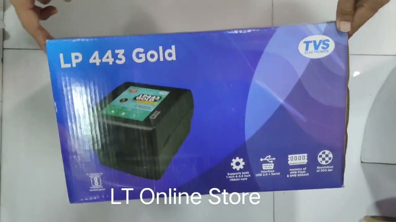 TVS LP 443 Gold Label Printer TVS LP 443 Gold Label Printer
