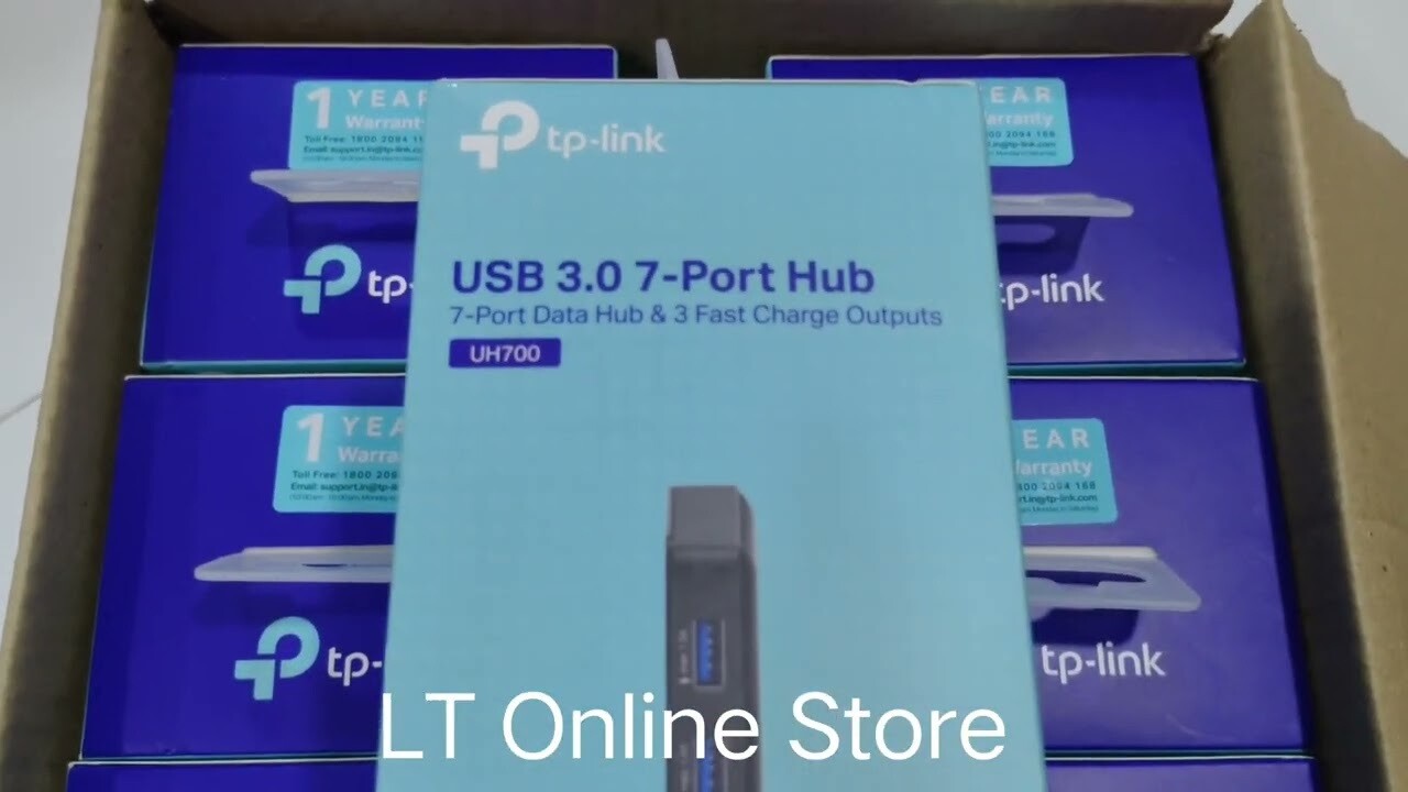 TP-Link UH700 7-Port 3.0 USB External Hub TP-Link UH700 7-Port 3.0 USB External Hub