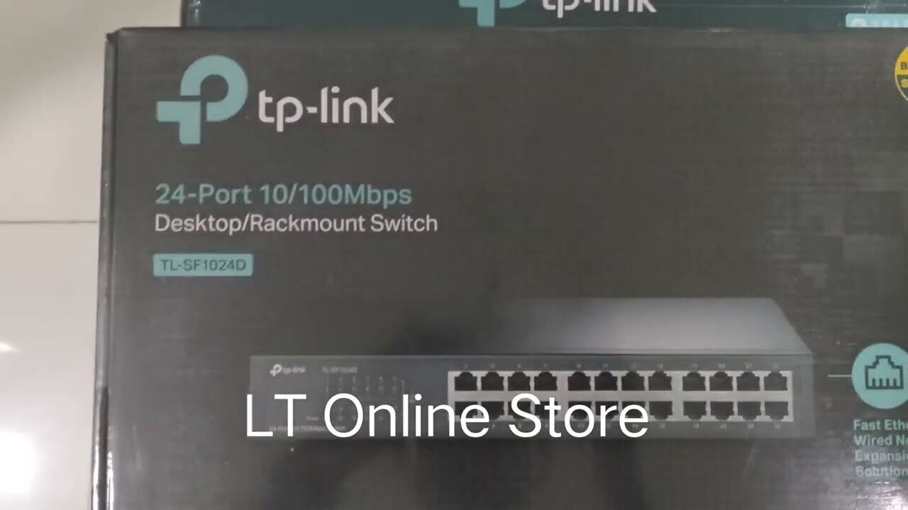 TP-Link SF1024D 24-Port Rackmount Switch TP-Link SF1024D 24-Port Rackmount Switch