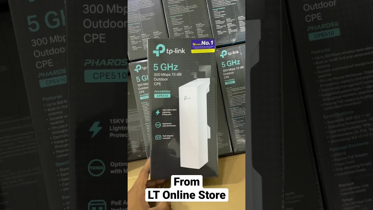 TP-Link CPE510 5GHz 300Mbps 13dBi Outdoor Access Point