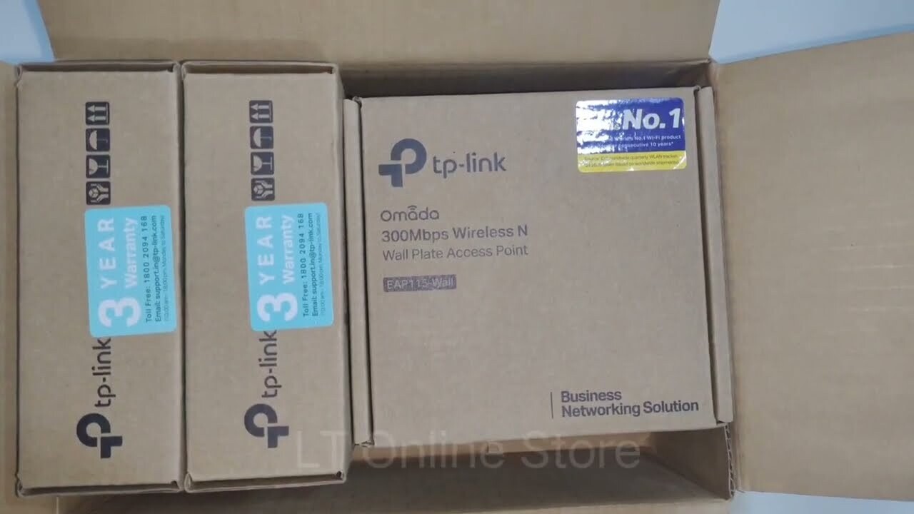 TP Link EAP115-Wall 300mbps Wall-Plate Access Point TP Link EAP115-Wall 300mbps Wall-Plate Access Point