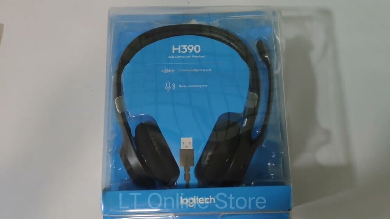 Logitech H390 USB Computer Headset Logitech H390 USB Computer Headset