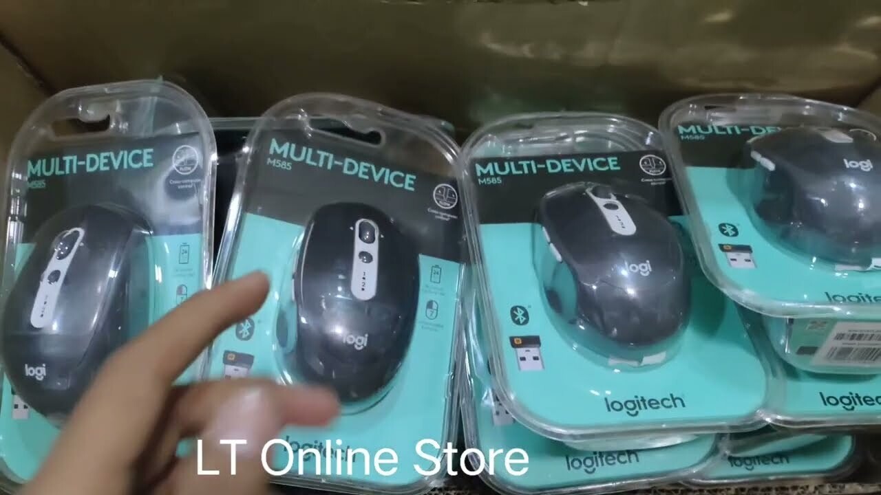 Logitech M585 Multi-Device Multi-Tasking Mouse, Black Logitech M585 Multi-Device Multi-Tasking Mouse, Black