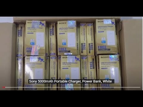 Sony 5000mAh Li-ion Polymer Power Bank (Pack of 2)