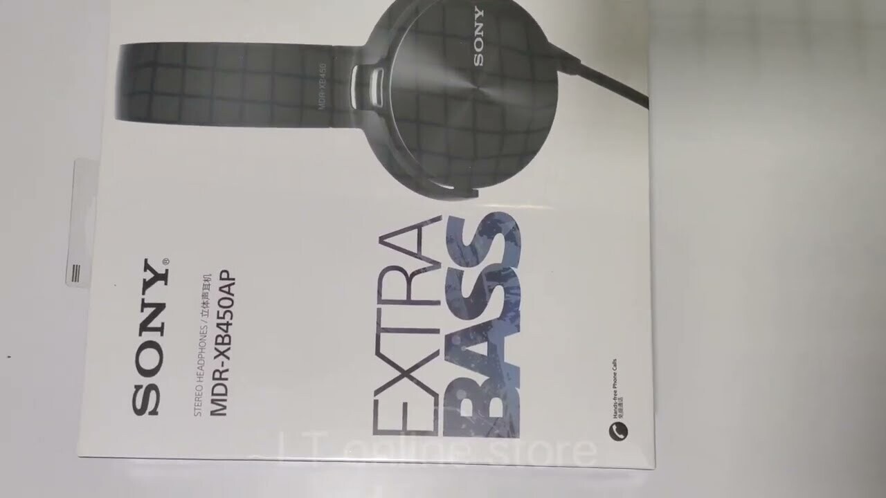 Sony MDR-XB450AP On-Ear Headphones, Black Sony MDR-XB450AP On-Ear Headphones, Black