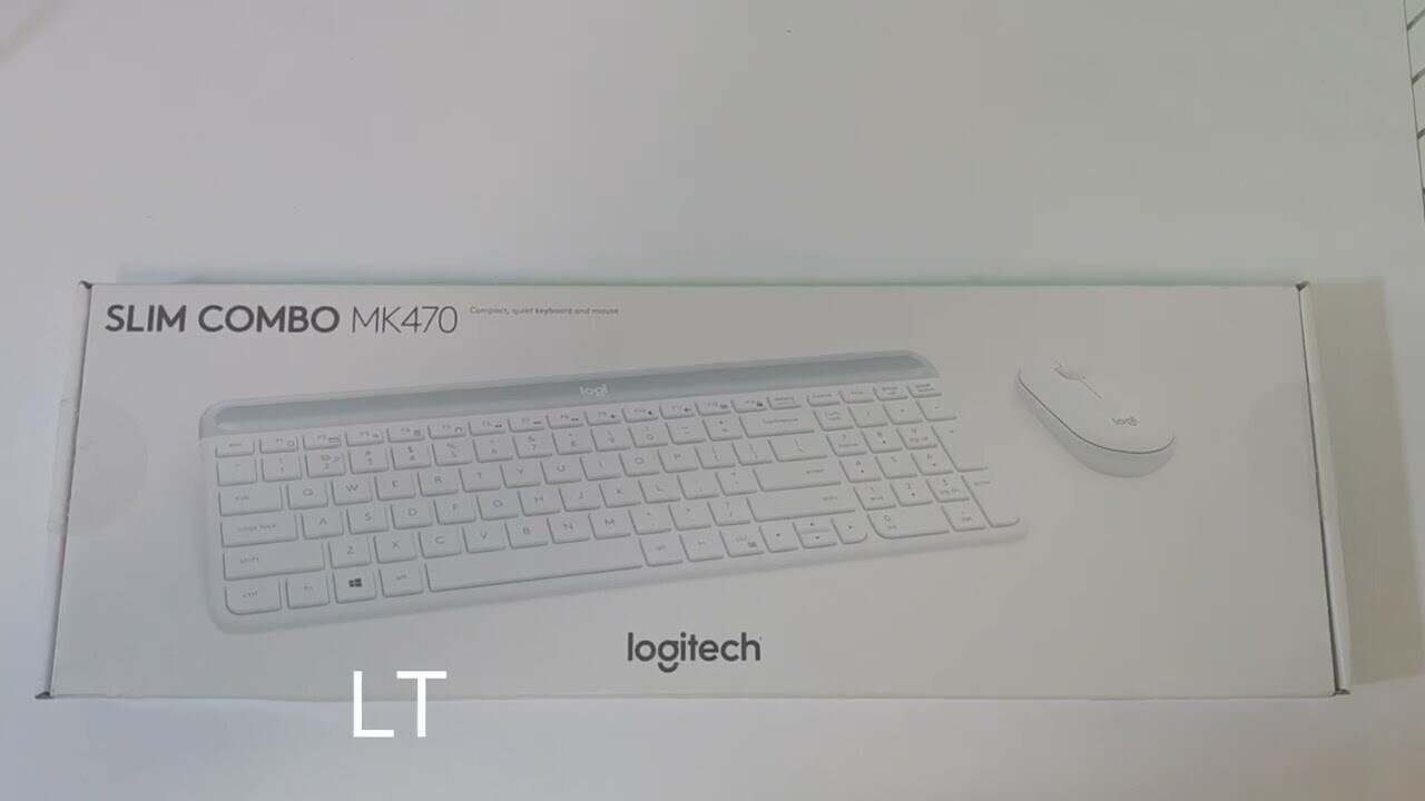 Logitech MK470 Slim Wireless Combo, Off White Logitech MK470 Slim Wireless Combo, Off White