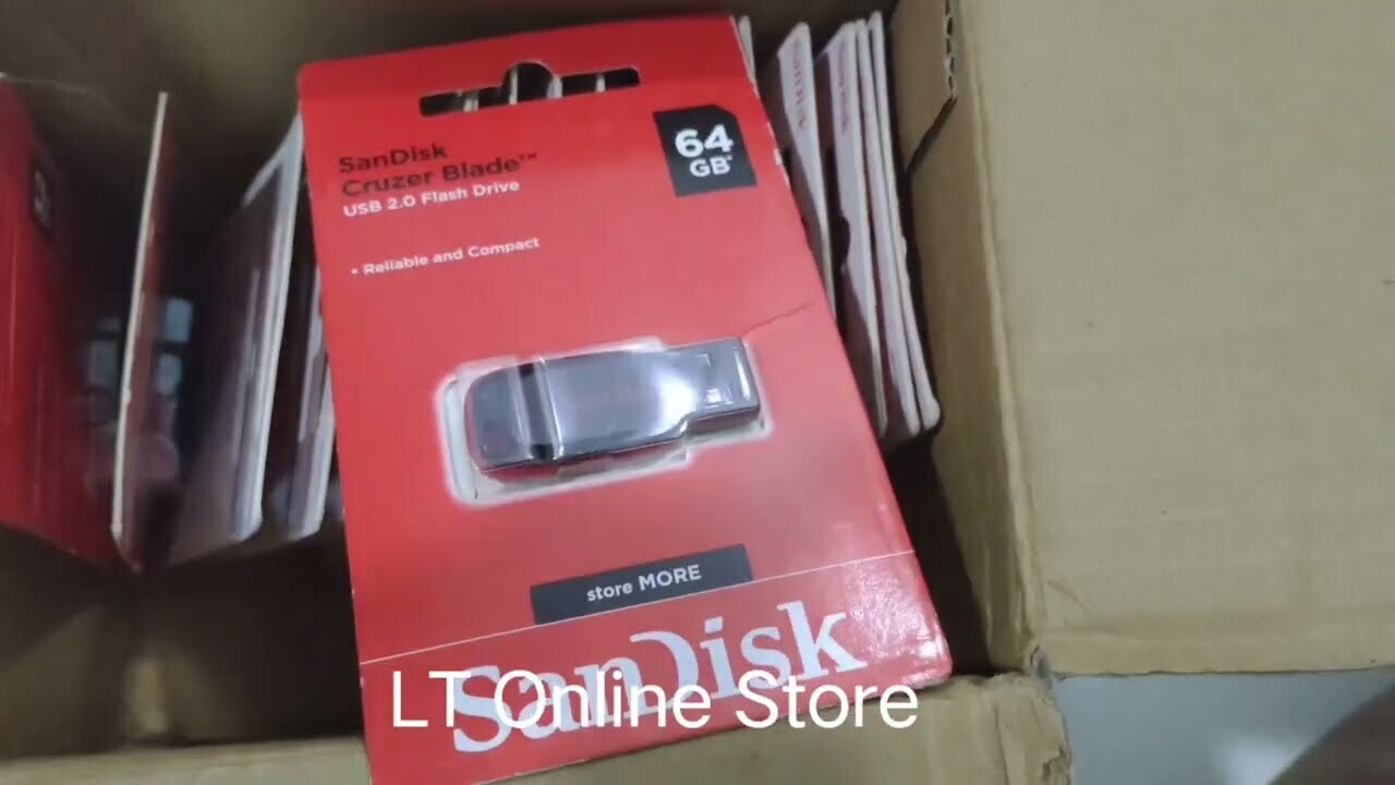 SanDisk 64GB Pen Drive, Cruzer Blade