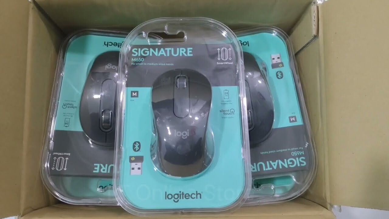 Logitech Signature M650 Wireless Mouse , Graphite