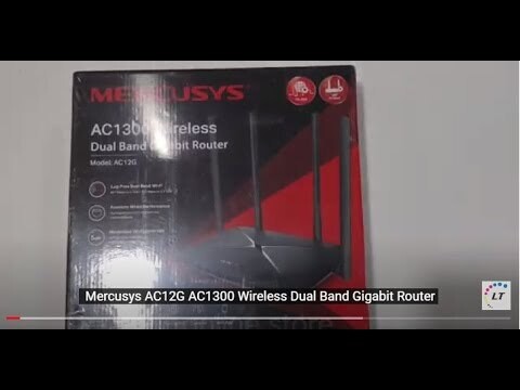 Mercusys AC12G AC1300 Wireless Dual Band Gigabit Router