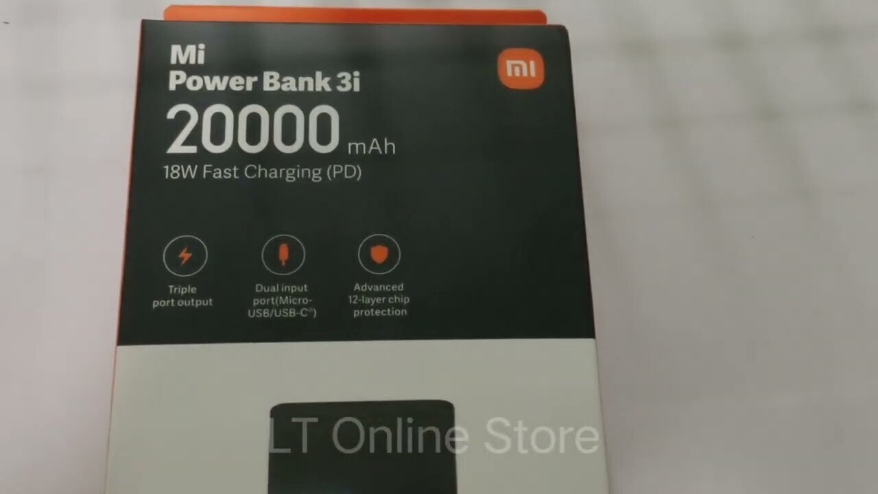 Mi 20,000mAh Power Bank (3i