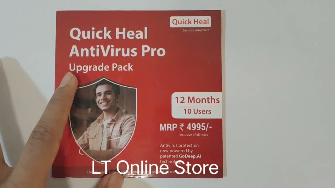Renewal, 10 User, 1 Year, Quick Heal Antivirus Pro