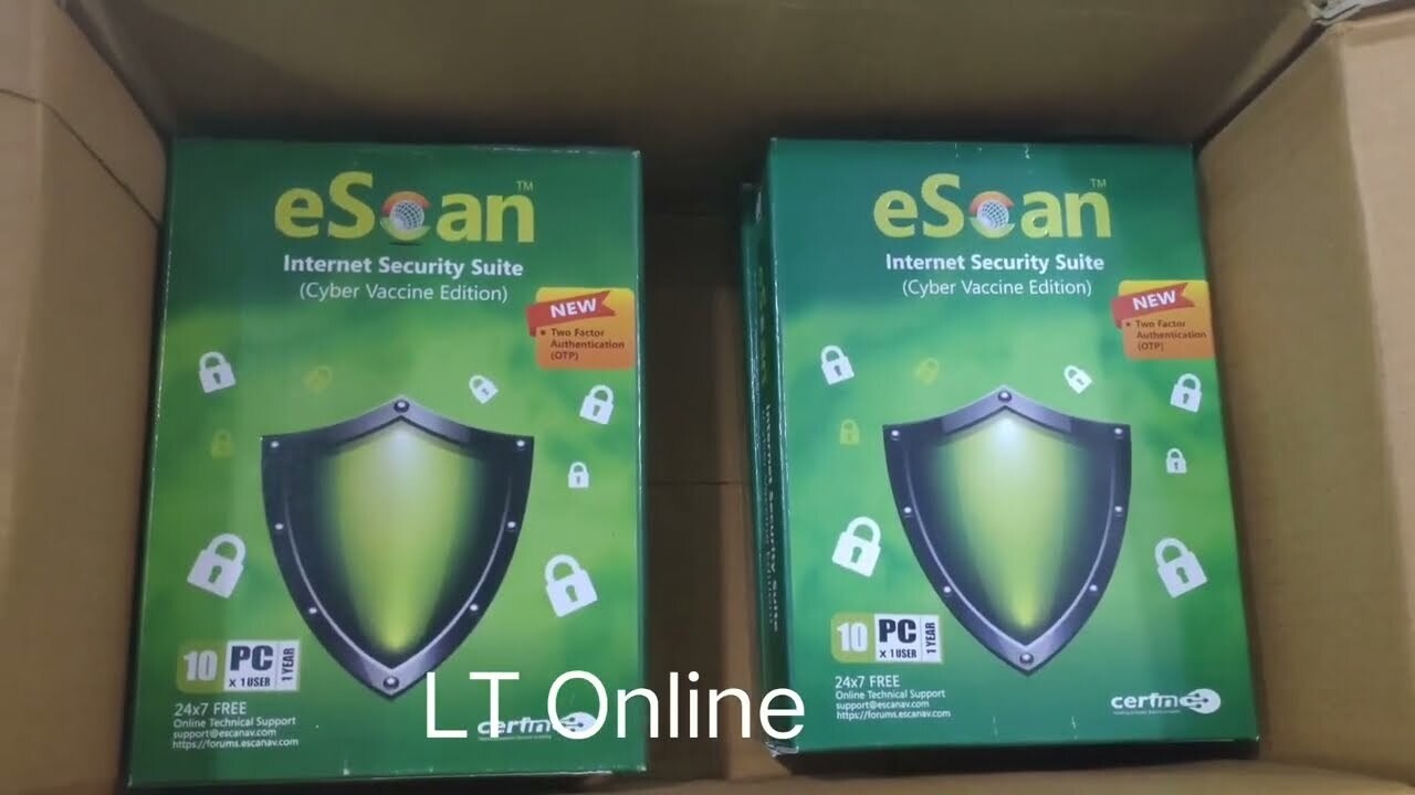 New v22x, 10 User, 1 Year, eScan Internet Security New v22x, 10 User, 1 Year, eScan Internet Security