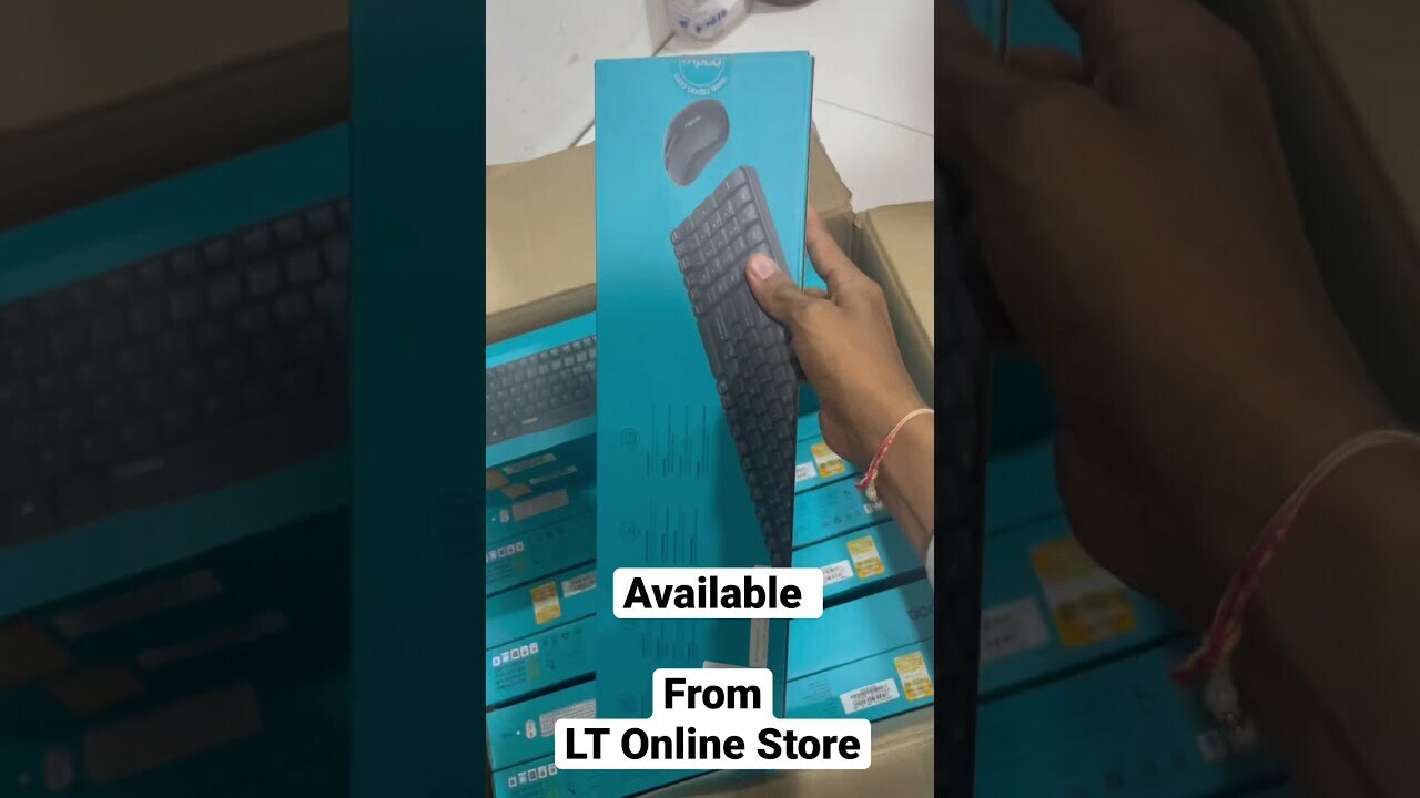 Rapoo X1800s Wireless Keyboard Mouse Rapoo X1800s Wireless Keyboard Mouse