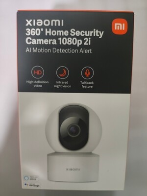 MI Wi-Fi 1080p 2i Full HD 360° Viewing Area Smart Security Camera, White