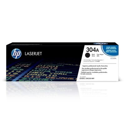 HP CC530AC Black Toner Cartridge