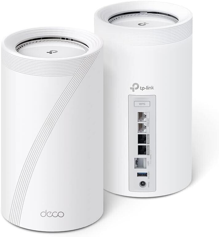 TP-Link Deco BE95 BE33000 Quad-Band Whole Home Mesh WiFi 7 System