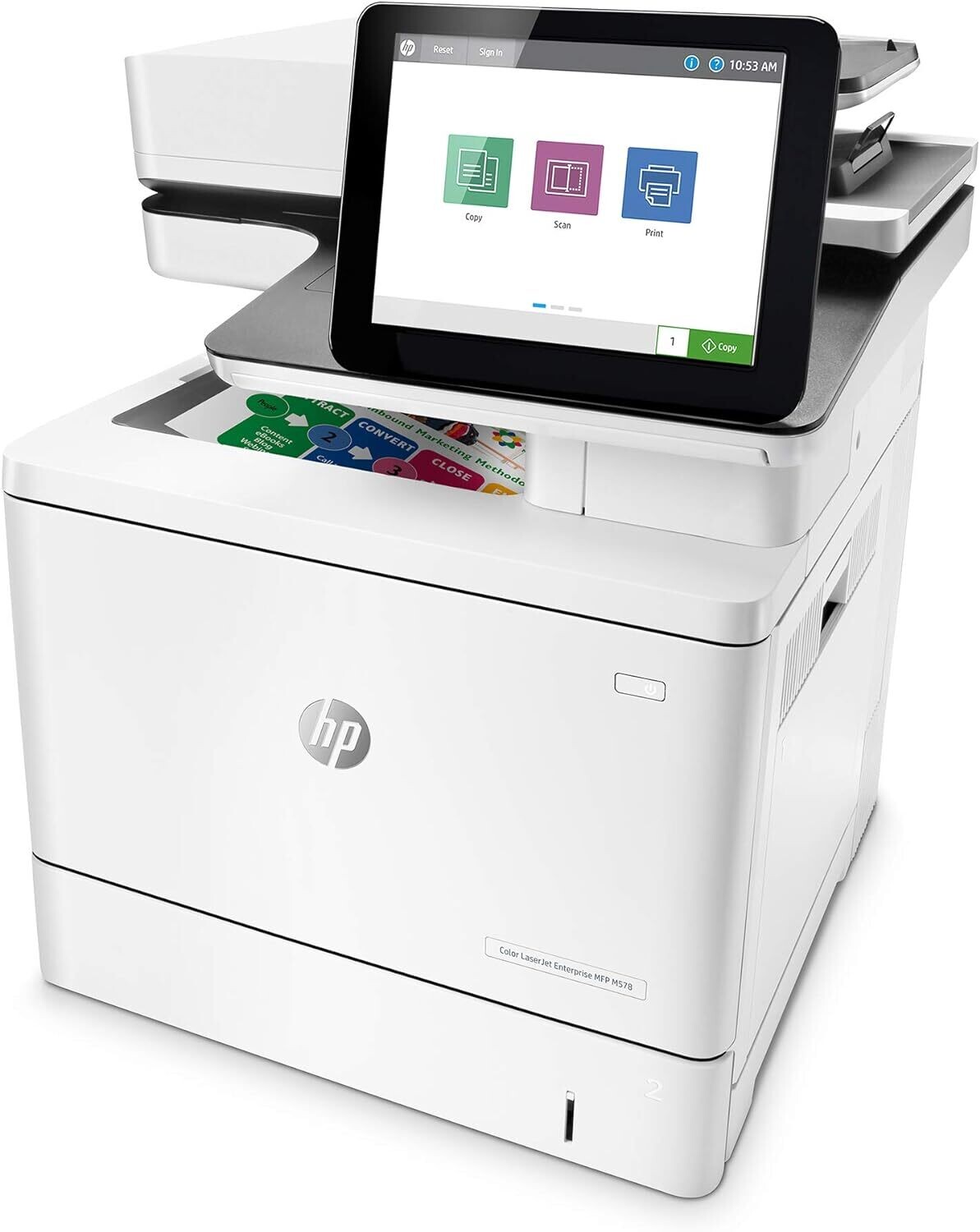 HP M578dn Color LaserJet Enterprise Printer HP M578dn Color LaserJet Enterprise Printer