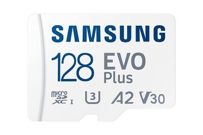 Samsung 128GB EVO Plus 130mb/s Memory Card Samsung 128GB EVO Plus 130mb/s Memory Card