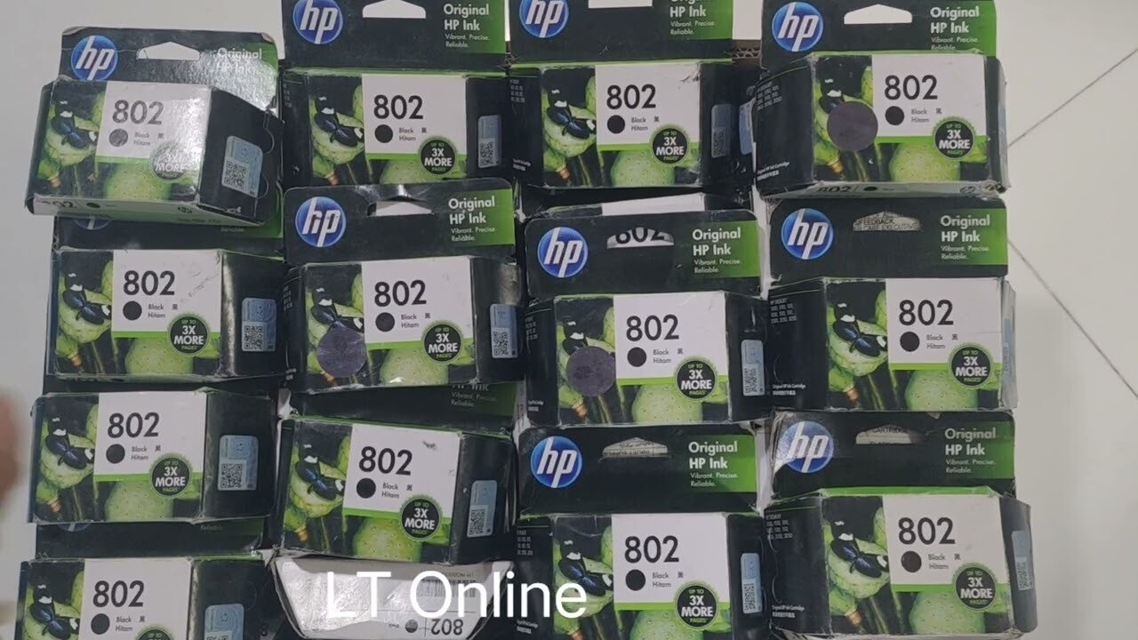 HP 802 Large Black Ink Cartridge