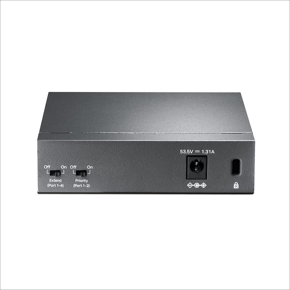 TP Link TL-SF1005P 5-Port Desktop PoE Switch with 4-Port PoE TP Link TL-SF1005P 5-Port Desktop PoE Switch with 4-Port PoE