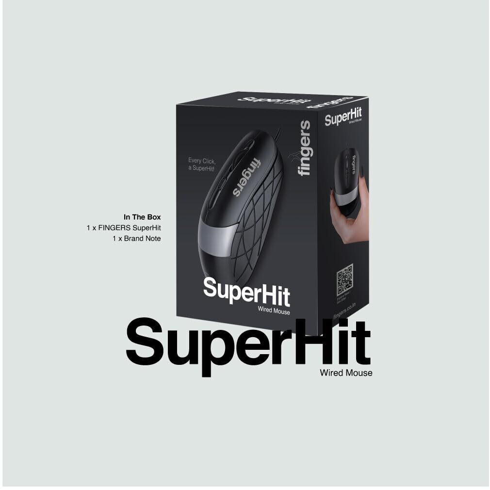 Fingers SuperHit USB Wired Mouse