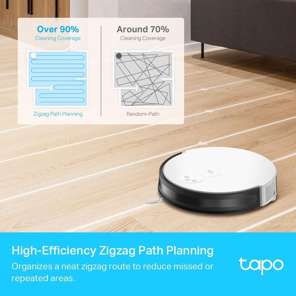 TP-Link Tapo RV10 2-in-1 Robotic Vacuum Cleaner
