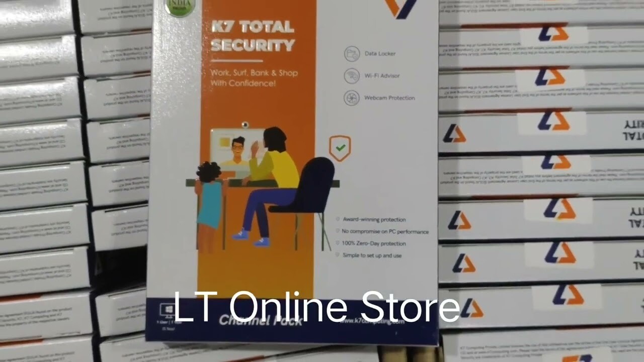 New, 5 User, 1 Year, K7 Total Security