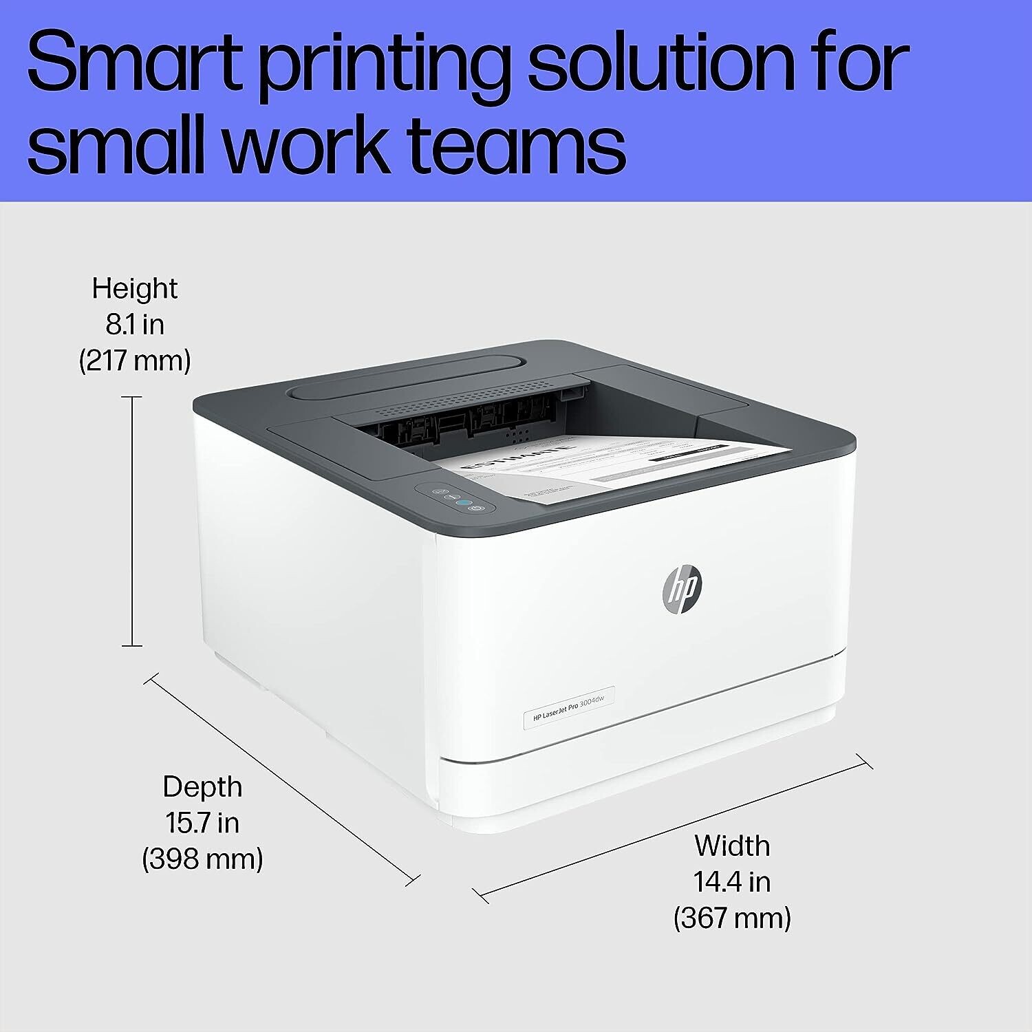 HP LaserJet Pro 3004dw Printer