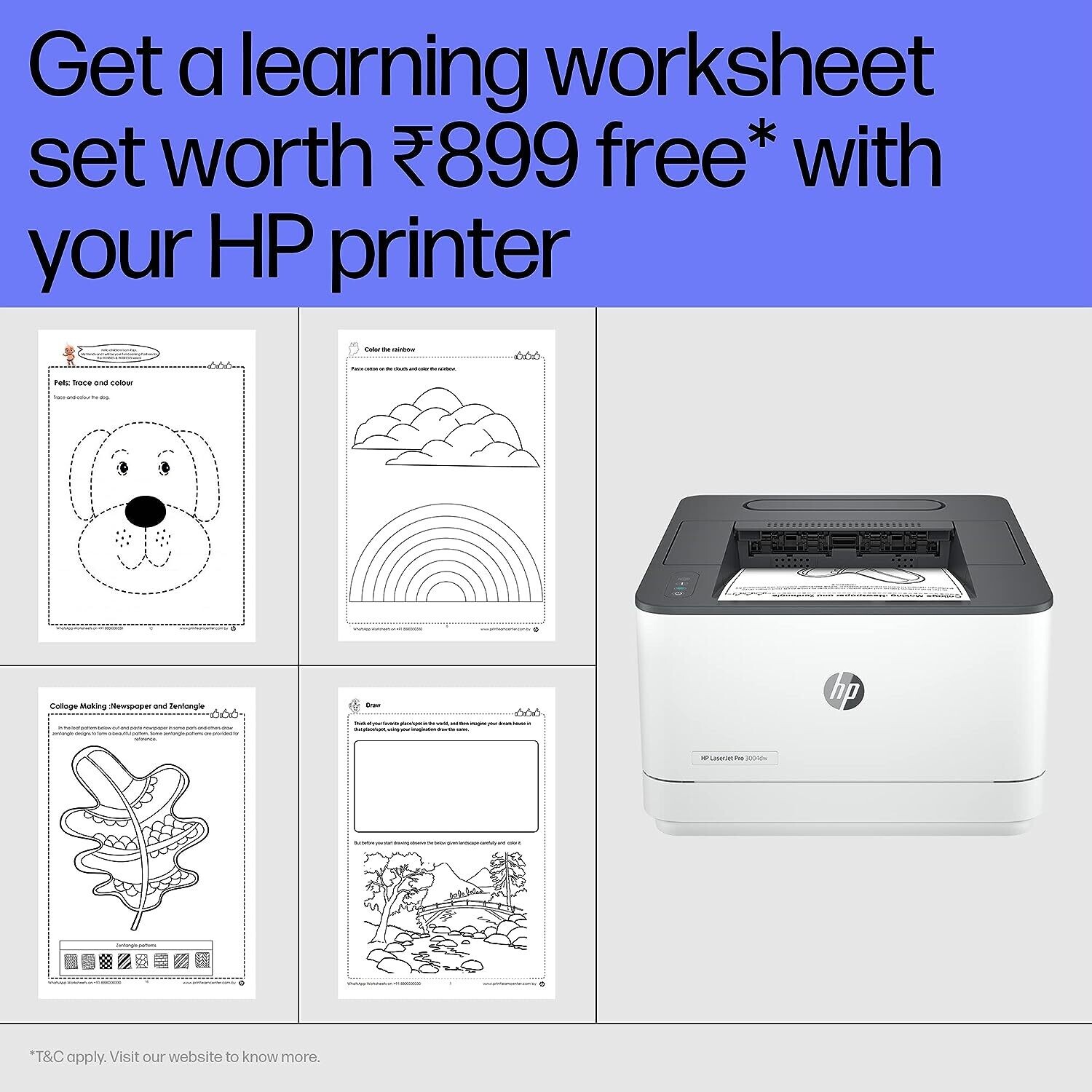 HP LaserJet Pro 3004dw Printer