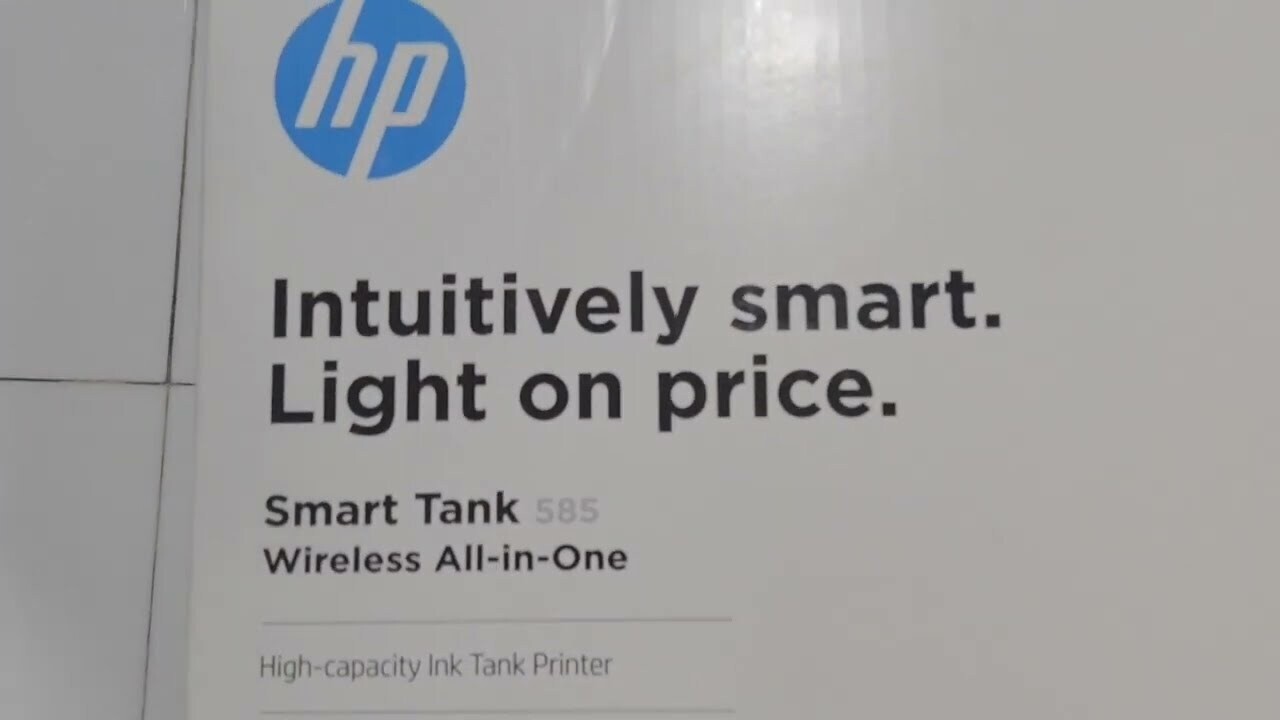 HP Smart Tank 585 All-in-one WiFi Colour Printer