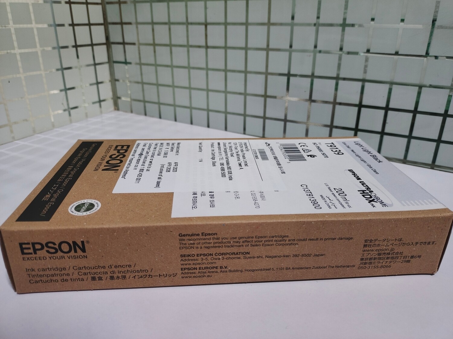 Epson T9139 Light Light black Ink Cartridge, 200ml Epson T9139 Light Light black Ink Cartridge, 200ml