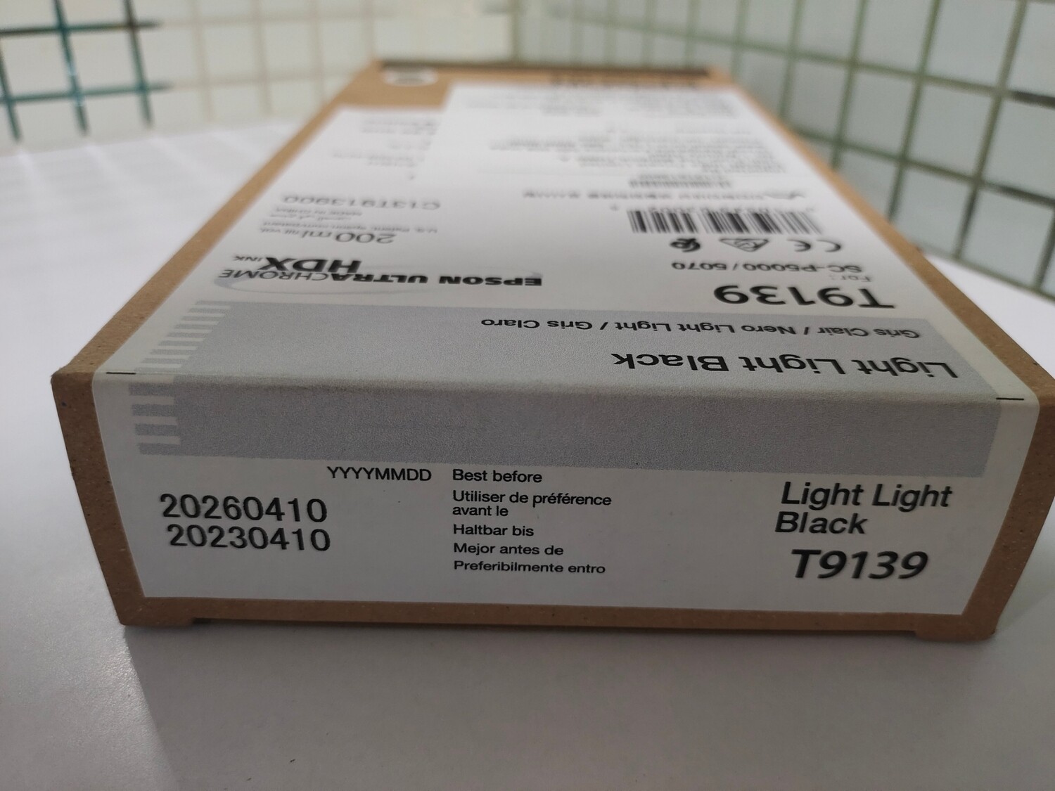 Epson T9139 Light Light black Ink Cartridge, 200ml Epson T9139 Light Light black Ink Cartridge, 200ml