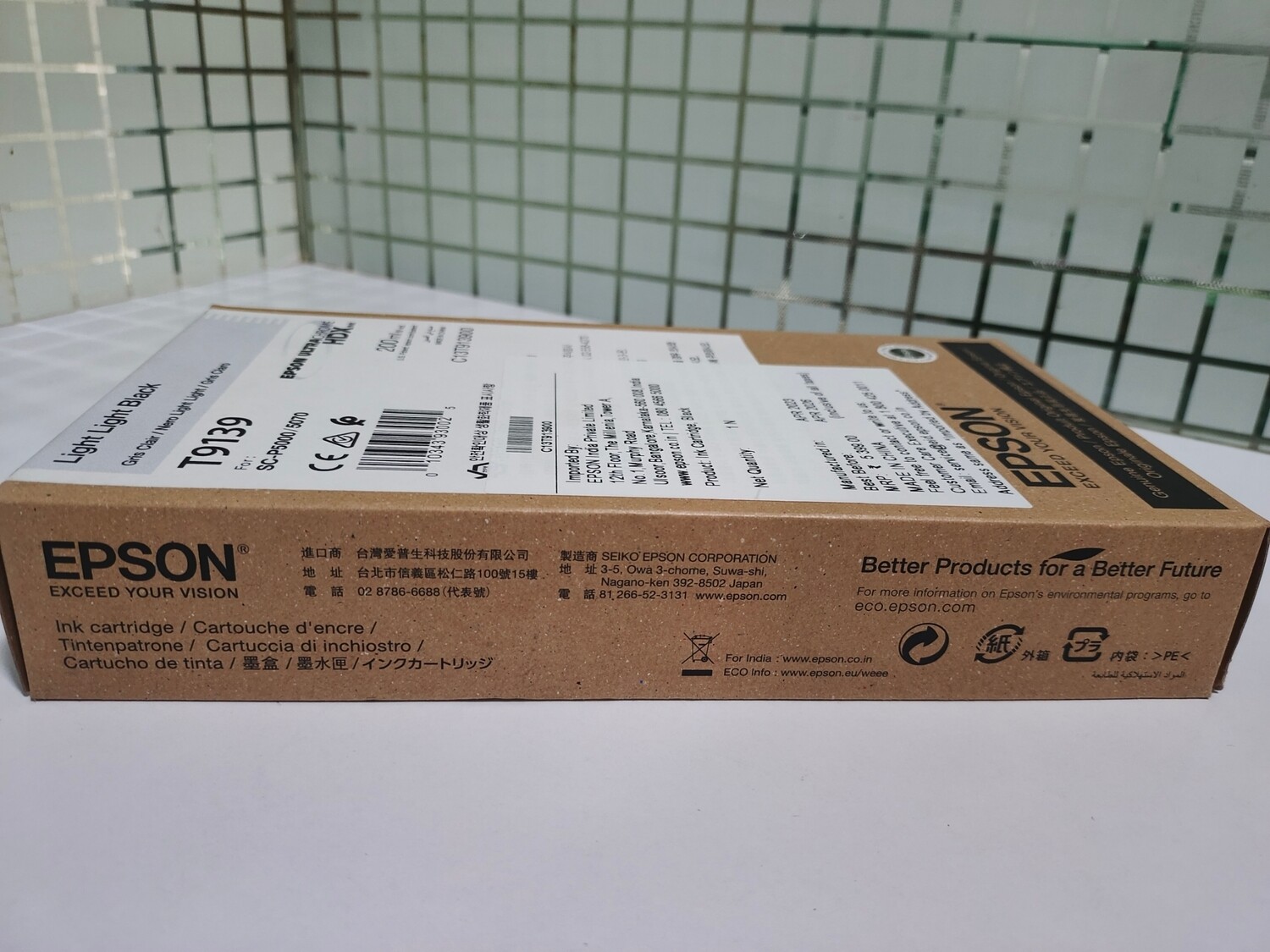 Epson T9139 Light Light black Ink Cartridge, 200ml Epson T9139 Light Light black Ink Cartridge, 200ml