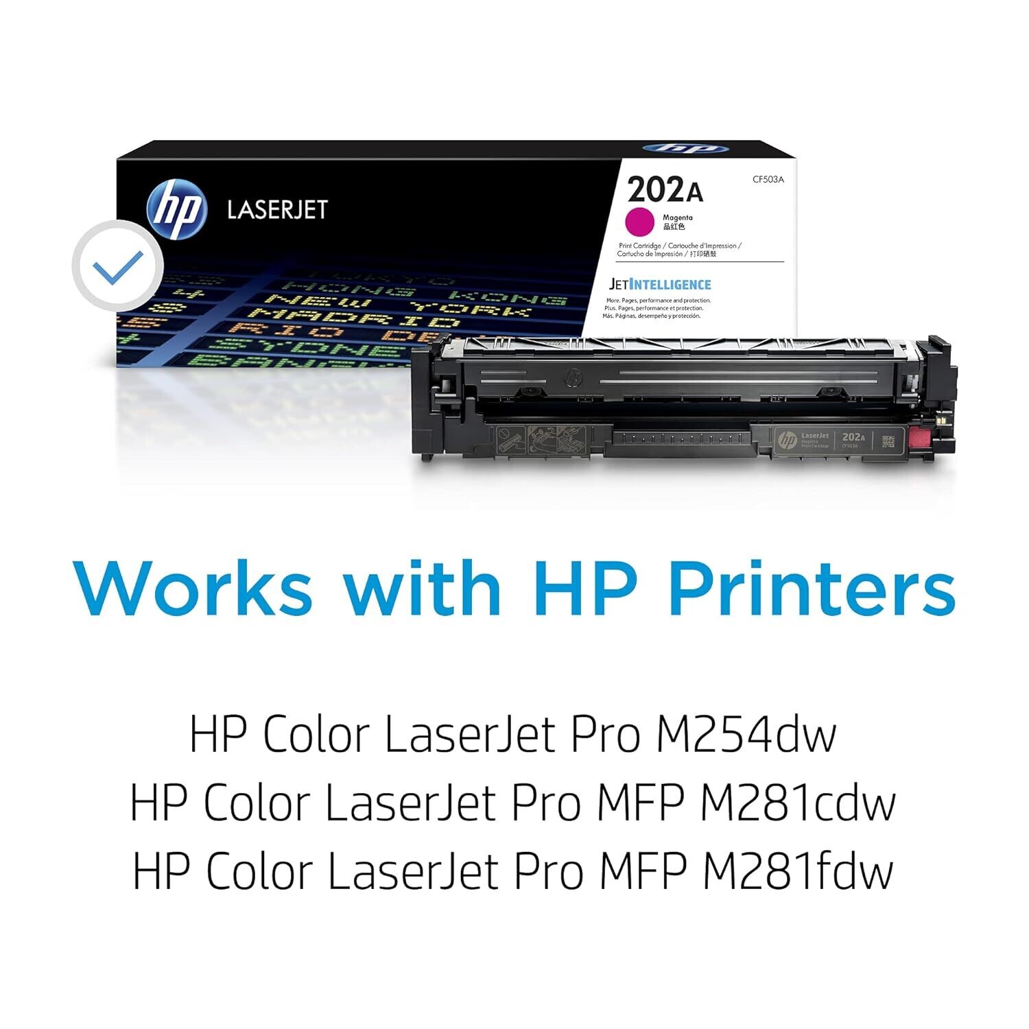 HP 202A Magenta Toner Cartridge CF503A