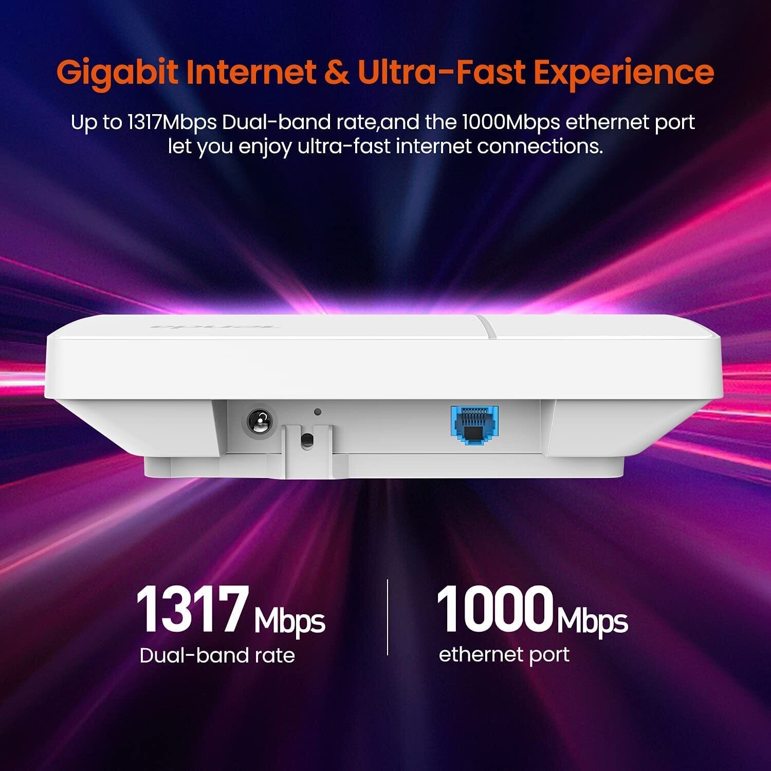 Tenda i24 AC1200 Wave 2 Gigabit Access Point Tenda i24 AC1200 Wave 2 Gigabit Access Point