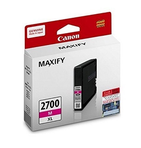 Canon Maxify 2700XL Magenta Ink Cartridge, 19.3ml