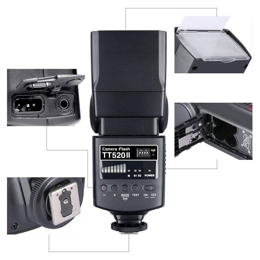 Godox TT520II Speedlite Wireless Trigger Transmitter